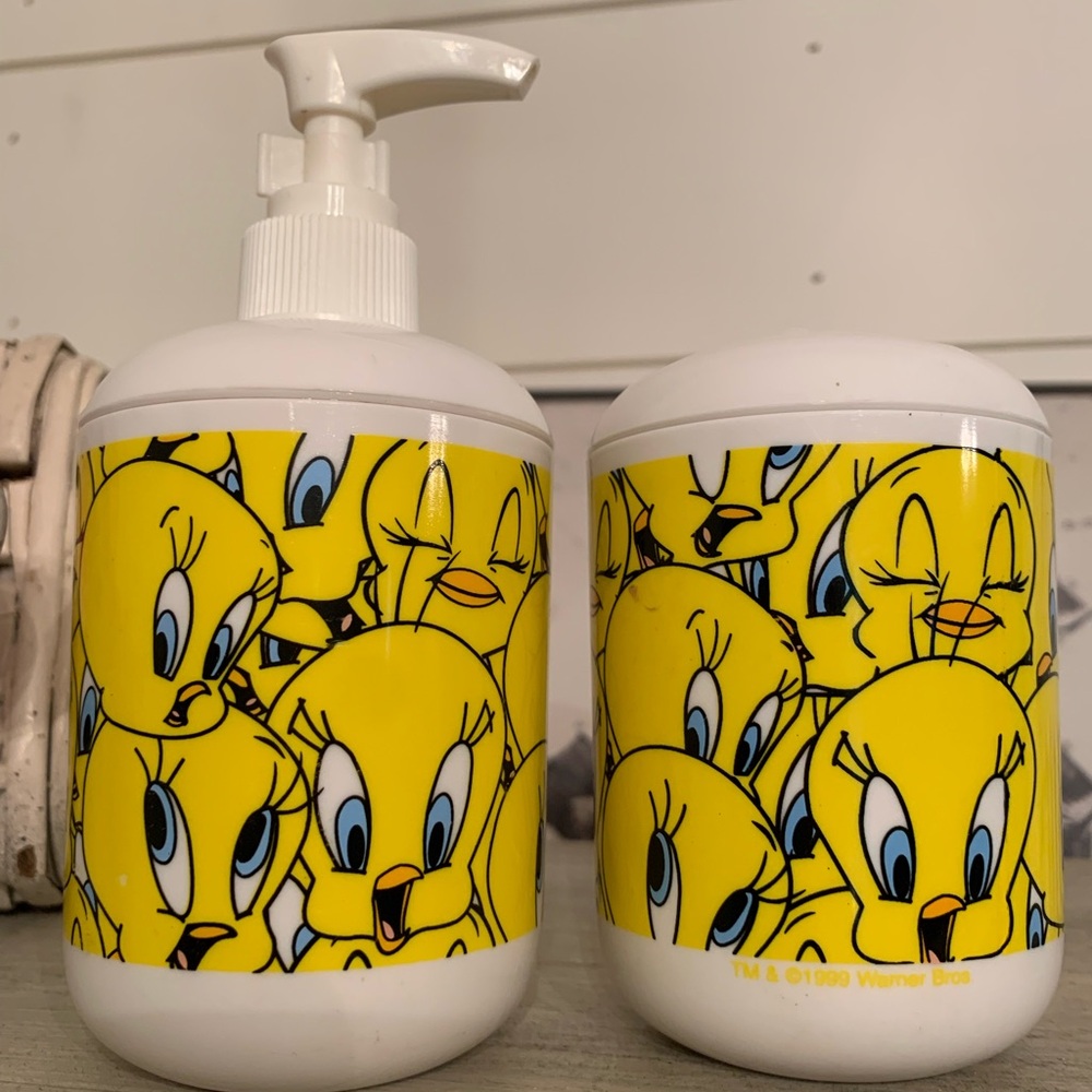 Tweety Bird Kids Bath Set - Yellow
